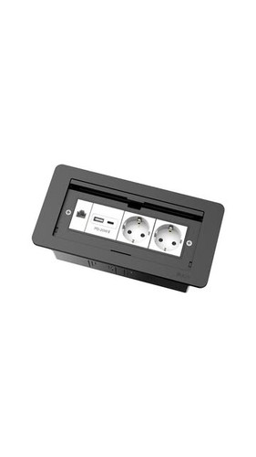 کف خواب یا پریز توکار میزی کابینتی دیاموند M7