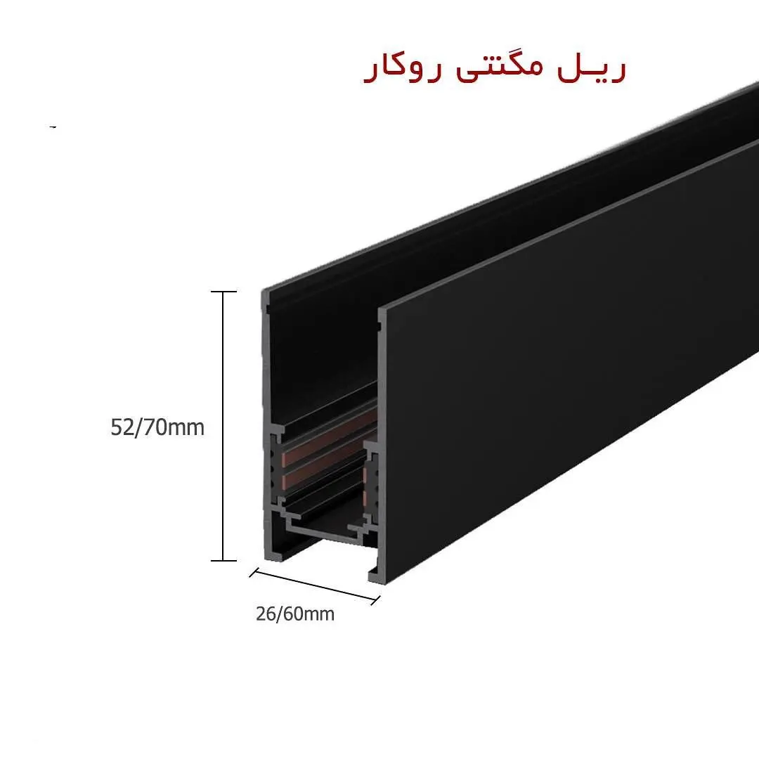 ریل مگنت روکار